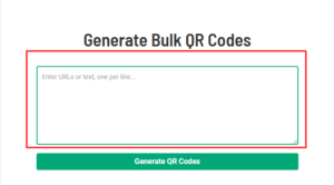 Bulk Qr Code Generator
