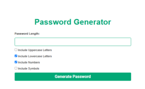 Last Pass Password Generator 