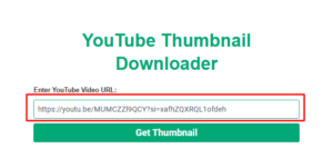 Youtube Thumbnail Downloader